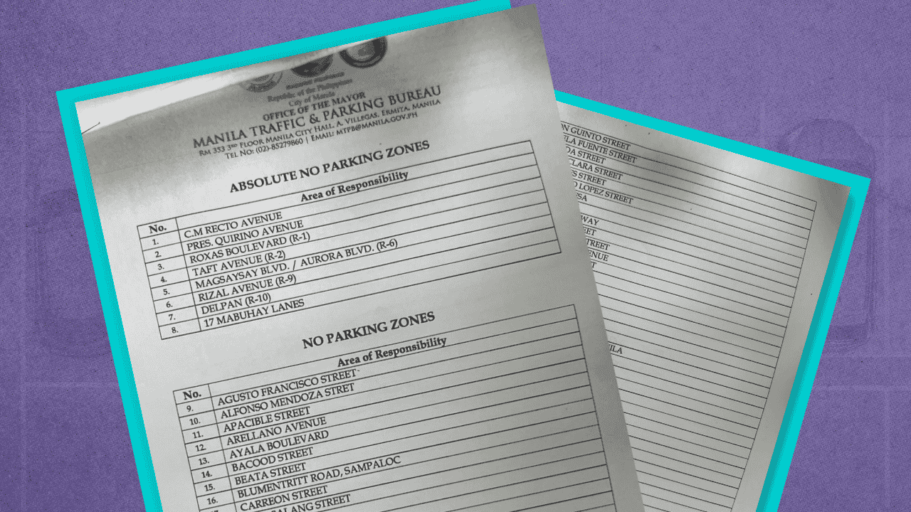No-Parking and Absolute No-Parking Zones in Manila: What Every Driver Must Know