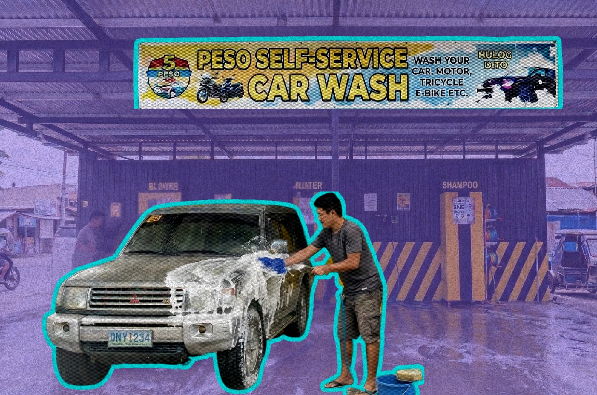 Should You Try the 5 Peso Self-Service Car Wash?